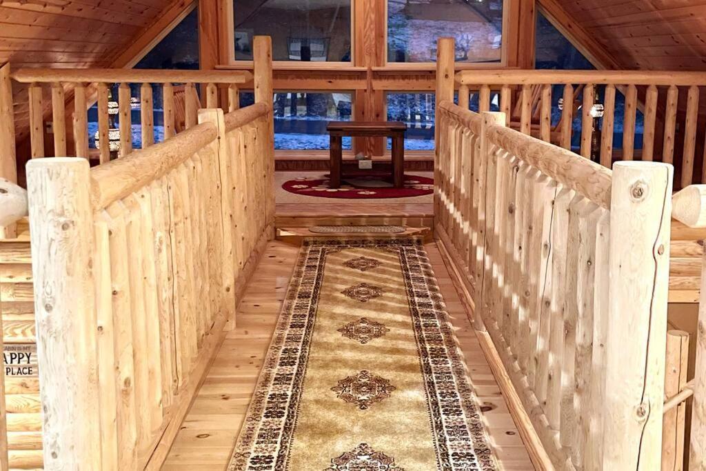 One Of A Kind Rustic Log Cabin Near Bryce Resort - Large Game Room - Fire Pit - Large Deck - Bbq Basye Esterno foto