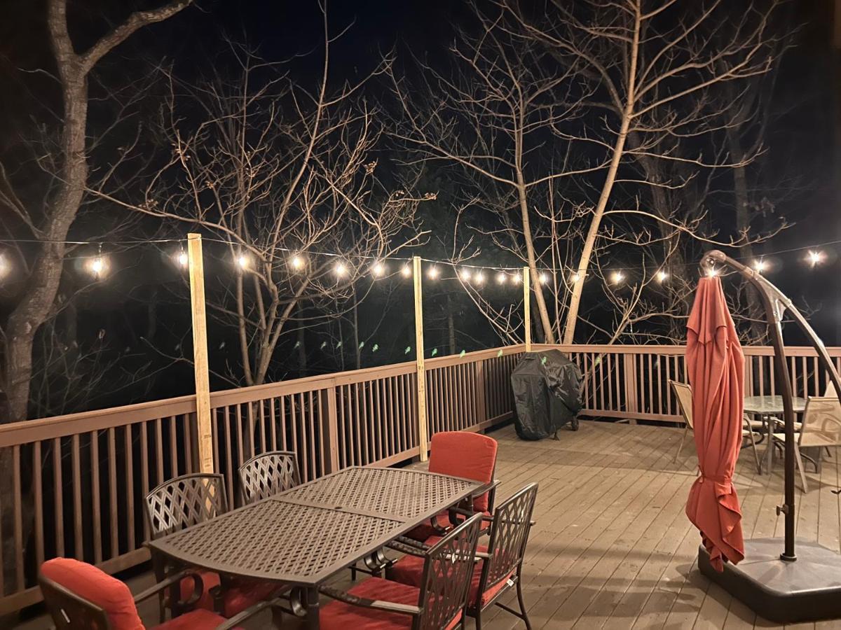 One Of A Kind Rustic Log Cabin Near Bryce Resort - Large Game Room - Fire Pit - Large Deck - Bbq Basye Esterno foto