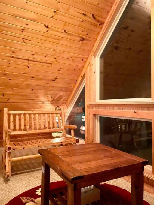 One Of A Kind Rustic Log Cabin Near Bryce Resort - Large Game Room - Fire Pit - Large Deck - Bbq Basye Esterno foto