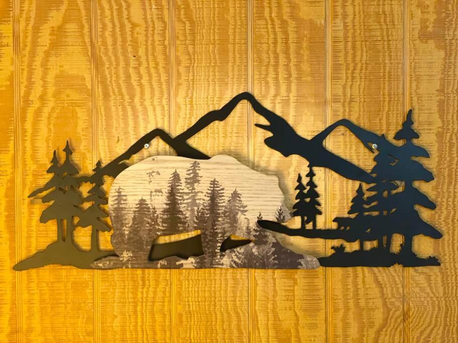 One Of A Kind Rustic Log Cabin Near Bryce Resort - Large Game Room - Fire Pit - Large Deck - Bbq Basye Esterno foto