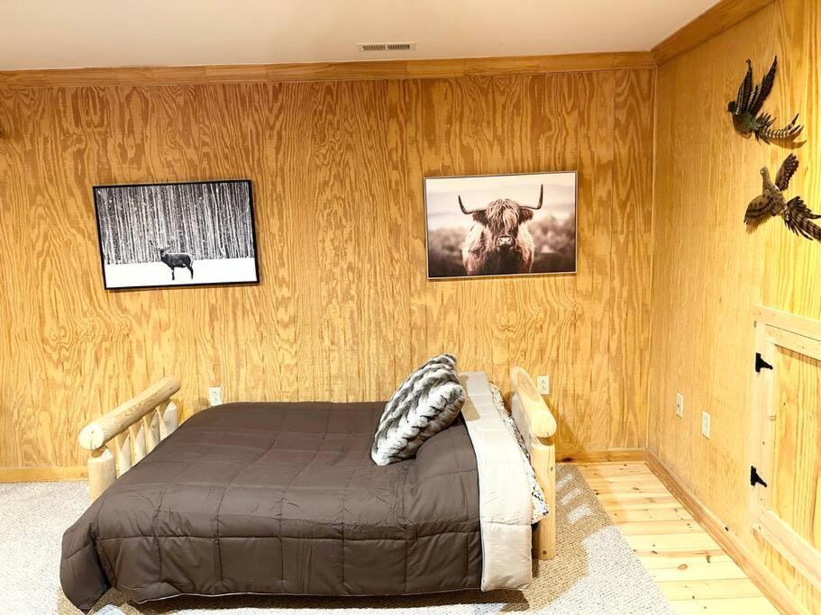 One Of A Kind Rustic Log Cabin Near Bryce Resort - Large Game Room - Fire Pit - Large Deck - Bbq Basye Esterno foto