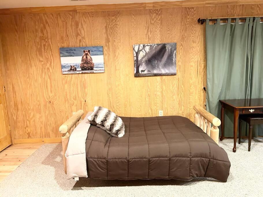 One Of A Kind Rustic Log Cabin Near Bryce Resort - Large Game Room - Fire Pit - Large Deck - Bbq Basye Esterno foto